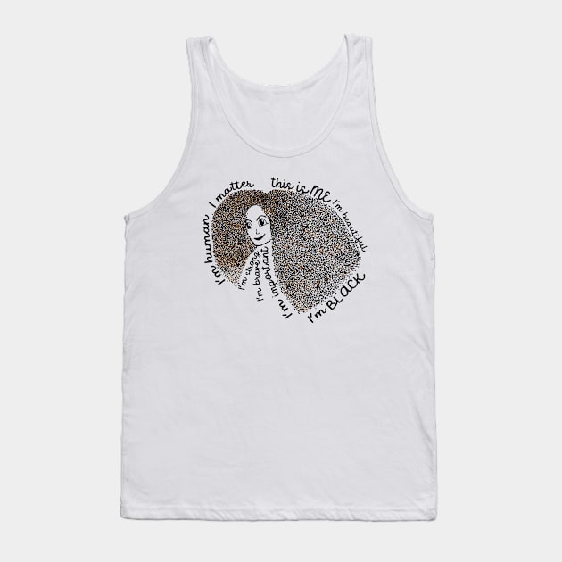 Black Lives Matter Tank Top by Artistic April